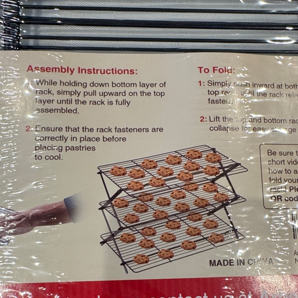 New! 3Tier Expandable Cooling Rack - Picture 2 of 5